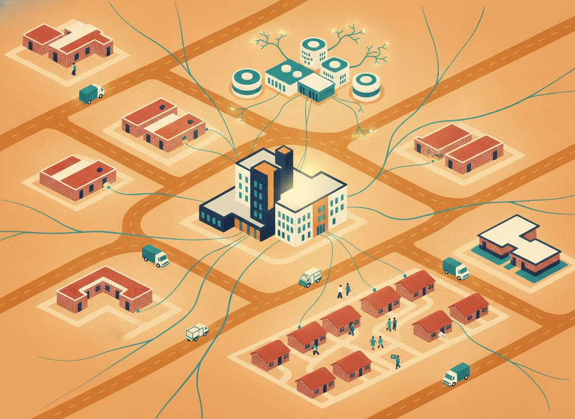 Figure 1.1: The district health system as a living body.