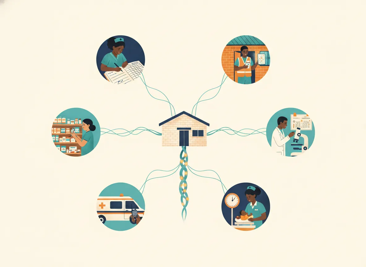 Figure 5.1: Data collection as sensation: the sensory network of the district.